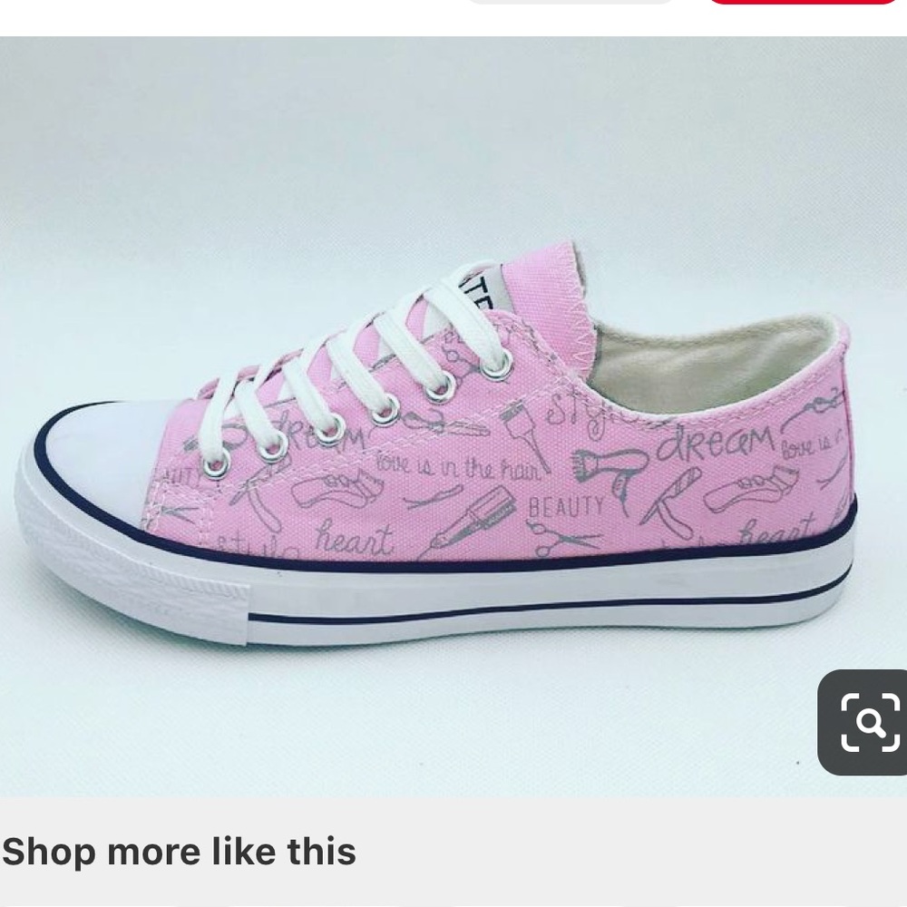 Hairdresser shoes converse style